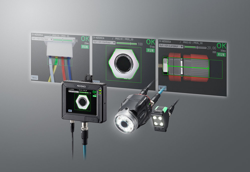 Les capteurs de vision de la série IV-H de Keyence combinent performances et facilité d'installation